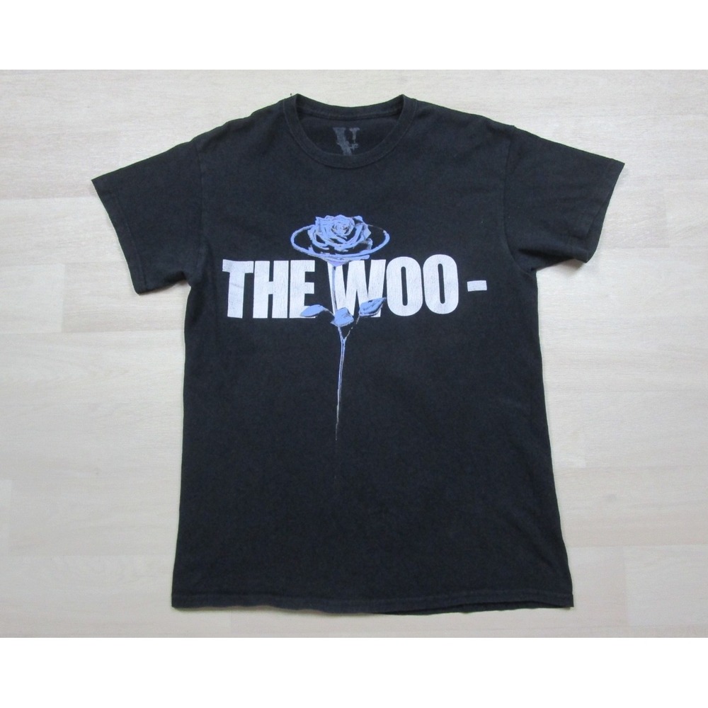 VLONE x Pop Smoke Shoot for the Stars The Woo Rap Tee T-Shirt (M) Rose Hip Hop